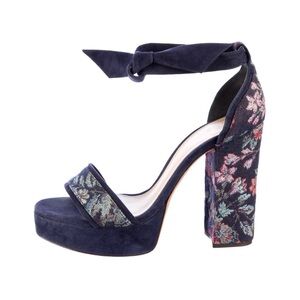 Alexandre Birman | Celine Floral Platform Sandal